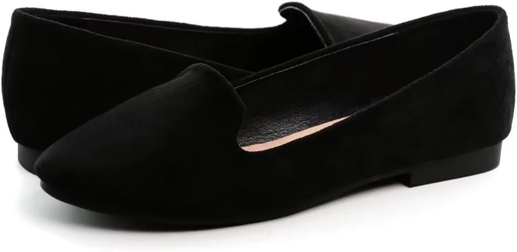 Stunner Women's Flats Classic Candy Colored Cute Slip On Ballet Shoes Soft Solid Dress Flat Shoes