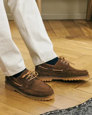 Suede Field Moccassins - R57KV - Hamptons Cocoa