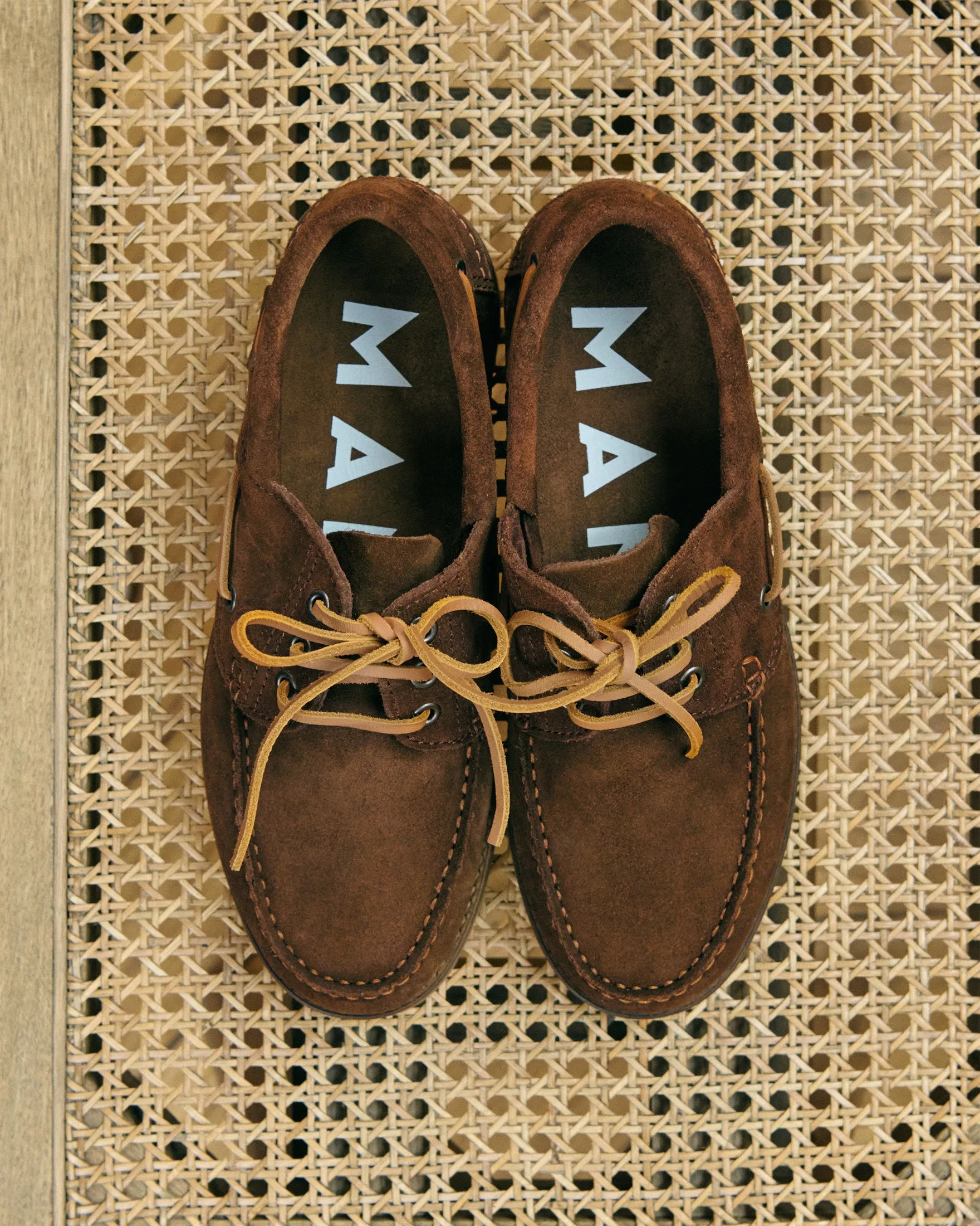 Suede Field Moccassins - R57KV - Hamptons Cocoa
