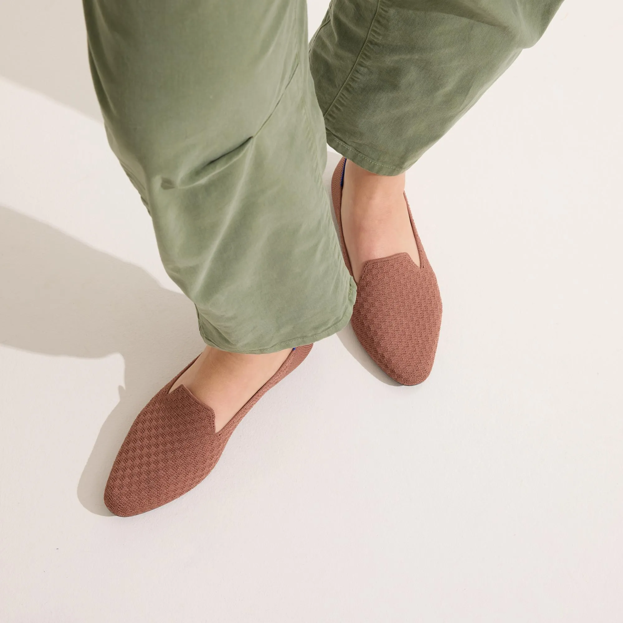 The Almond Loafer - Hazel Basketweave