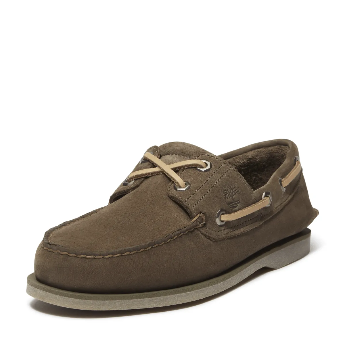 Timberland CLASSIC BOAT SHOE OLIVE NUBUCK Loafers