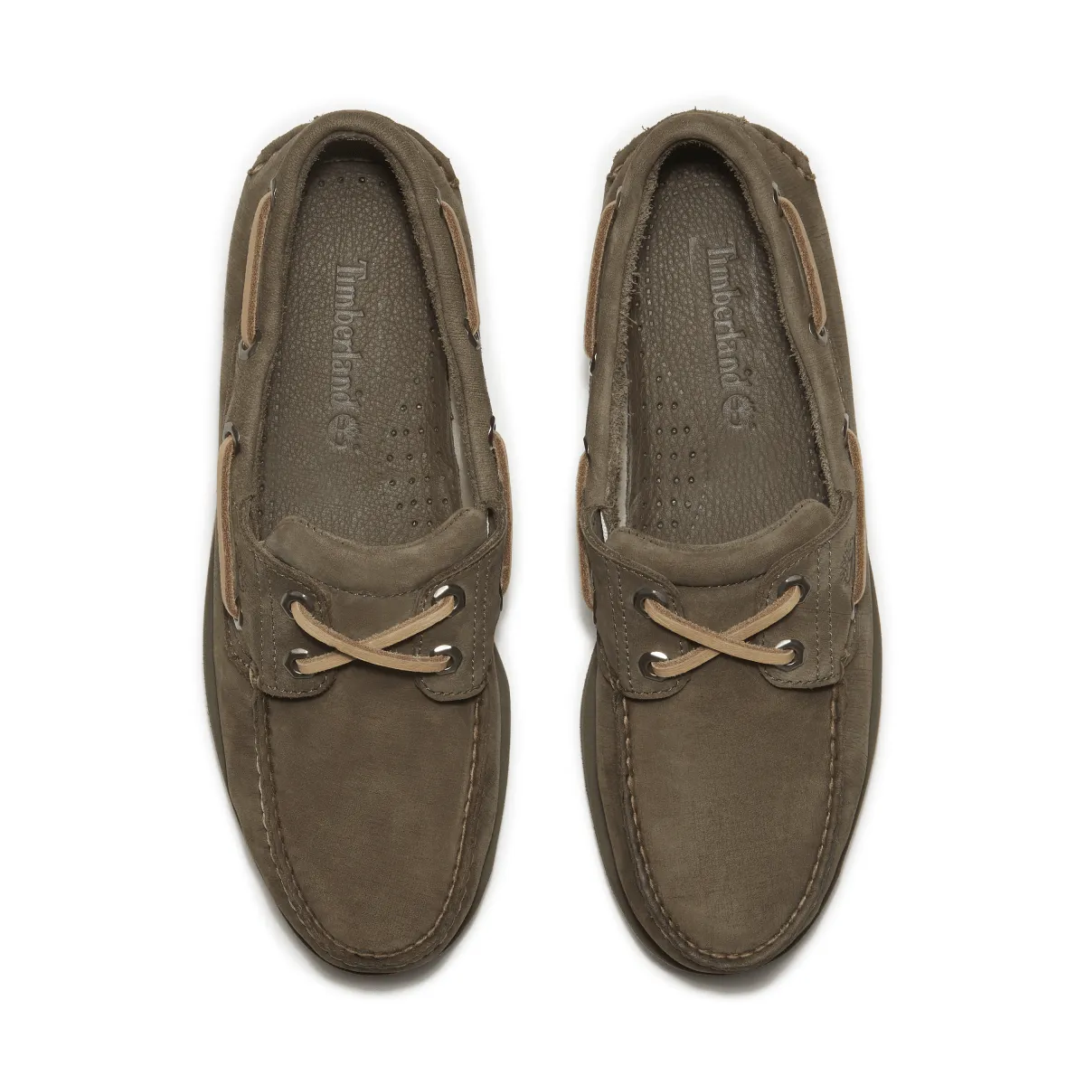 Timberland CLASSIC BOAT SHOE OLIVE NUBUCK Loafers