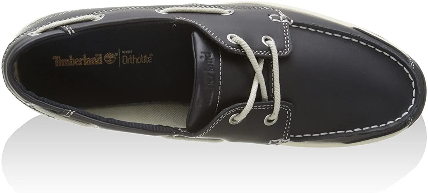 Timberland Folly Bay 2 Eye Men's Boat Shoe 9 Navy