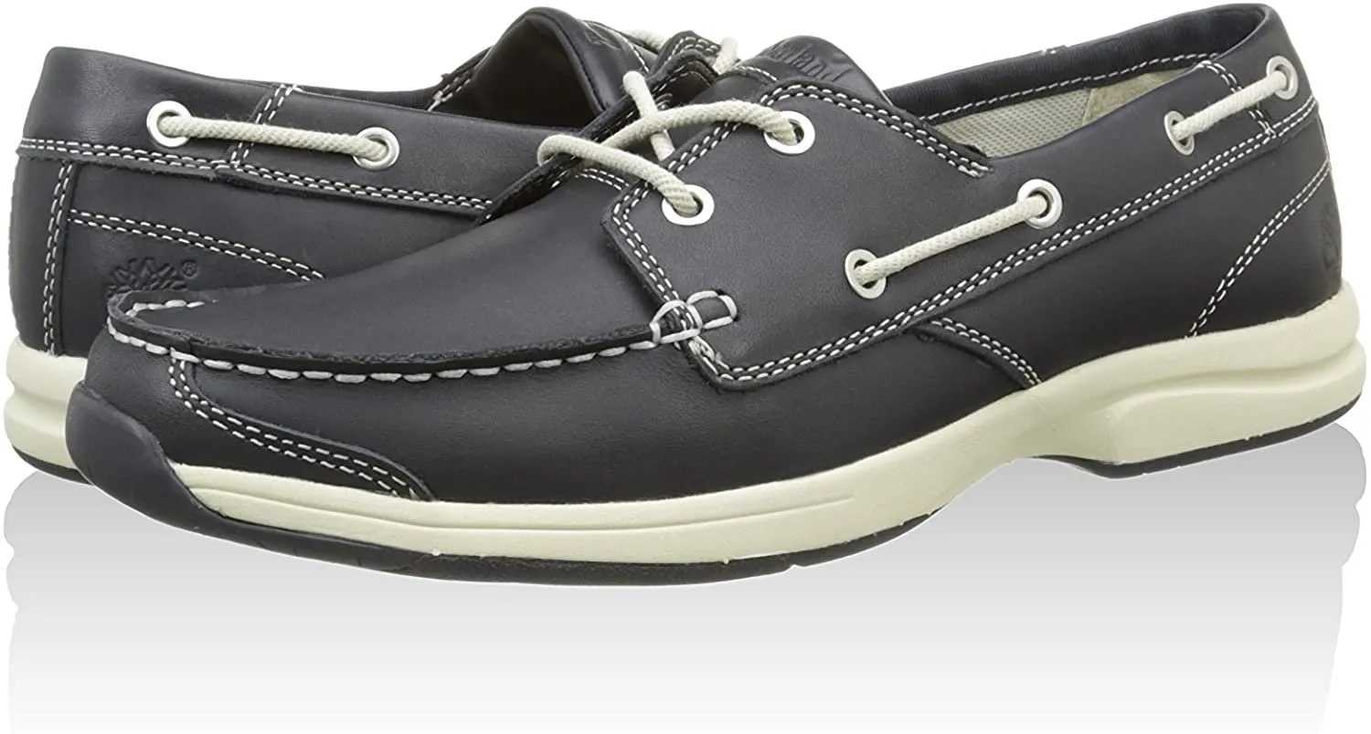 Timberland Folly Bay 2 Eye Men's Boat Shoe 9 Navy