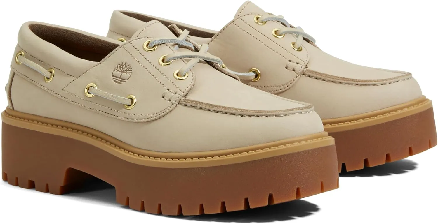 Timberland Women's Stone Street Platform Boat Shoe