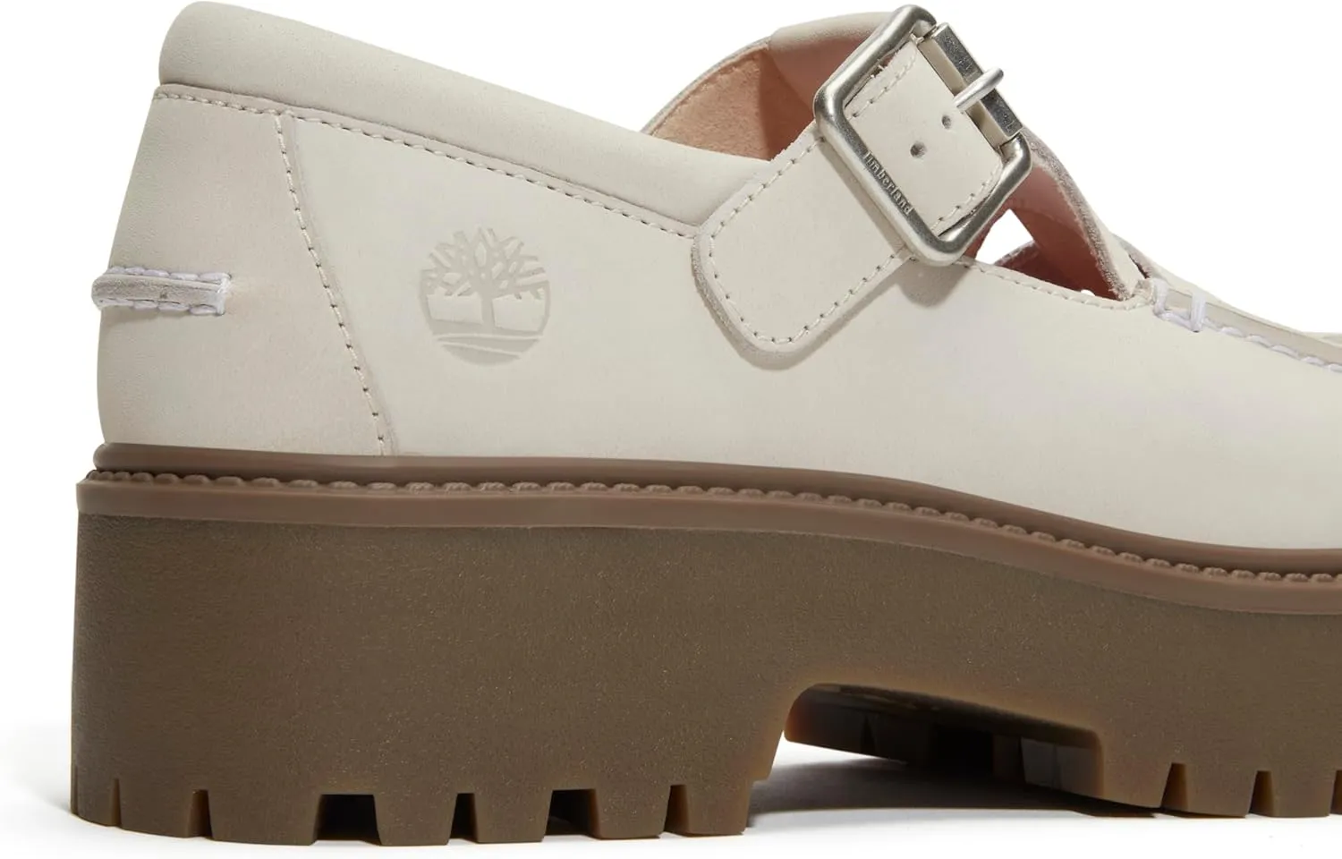 Timberland Women's Stone Street Platform Buckle Shoe