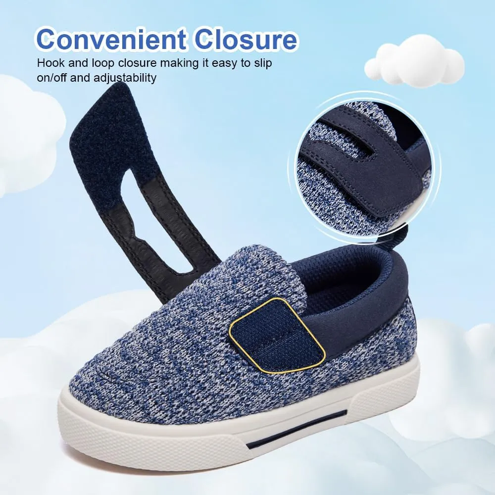 tombik Toddler Boys & Girls Boat Shoes Kids Canvas Sneakers (Toddler/Little Kid)