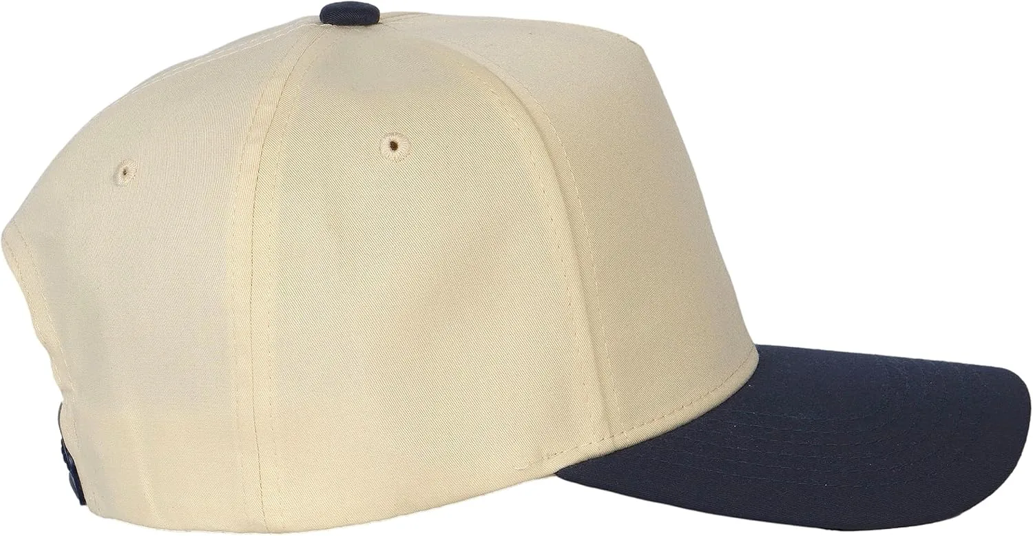 TOP HEADWEAR Throwback Heritage Snapback Hat - Two Tone Legacy Collection Baseball Cap Dozen 12 Pack