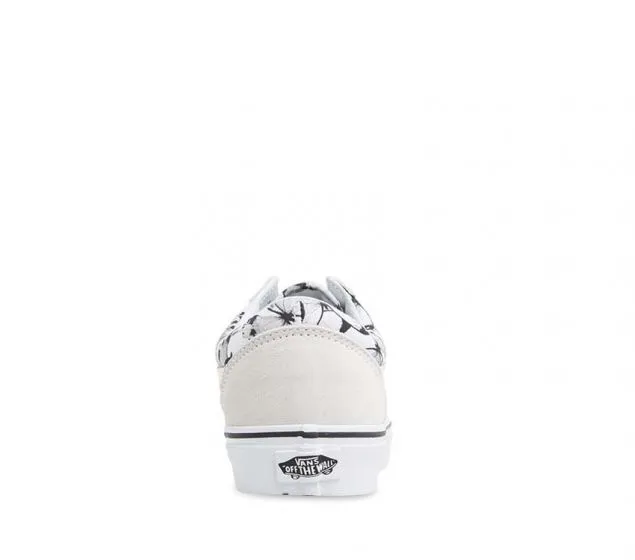 TRUE VANS | SKOOL WHITE OLD | Lightweight Popular product (BUTTERFLY) BLACK