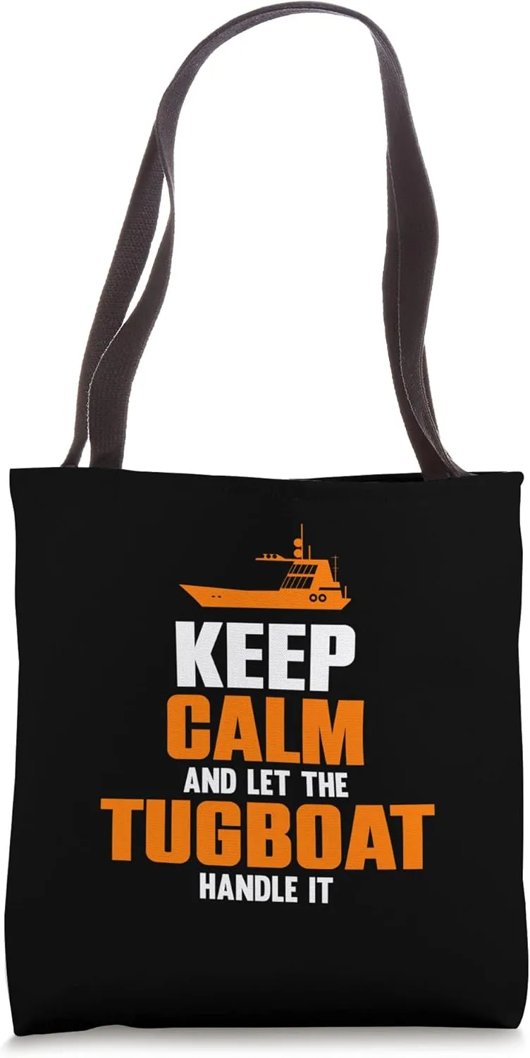 Tugboat Sailing Pacific Towboater Captain Watercraft Tote Bag