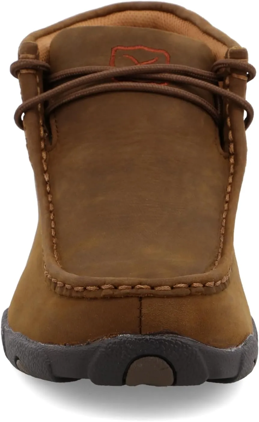 Twisted X Women's Boat Shoe Driving Moc, Moc Toe