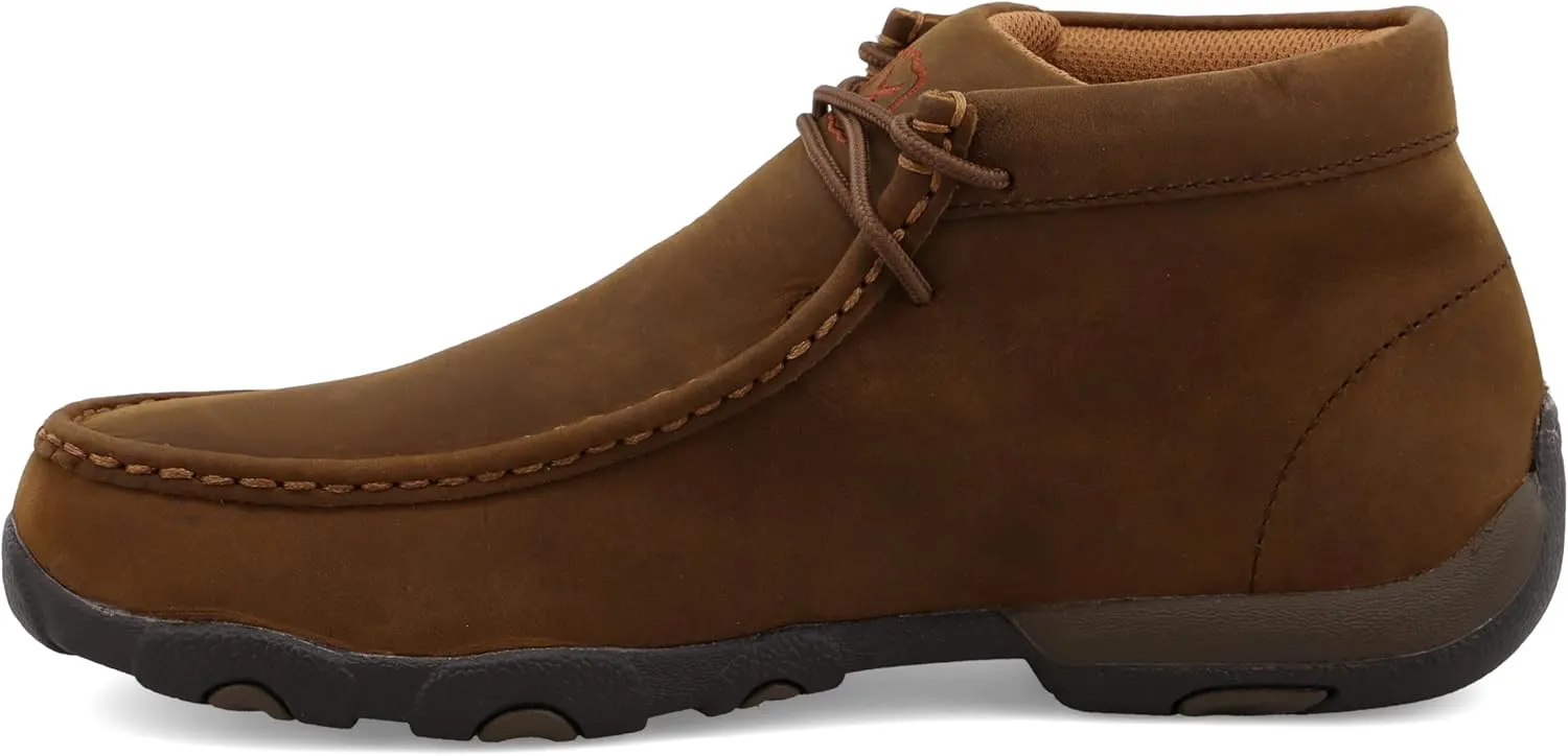 Twisted X Women's Boat Shoe Driving Moc, Moc Toe
