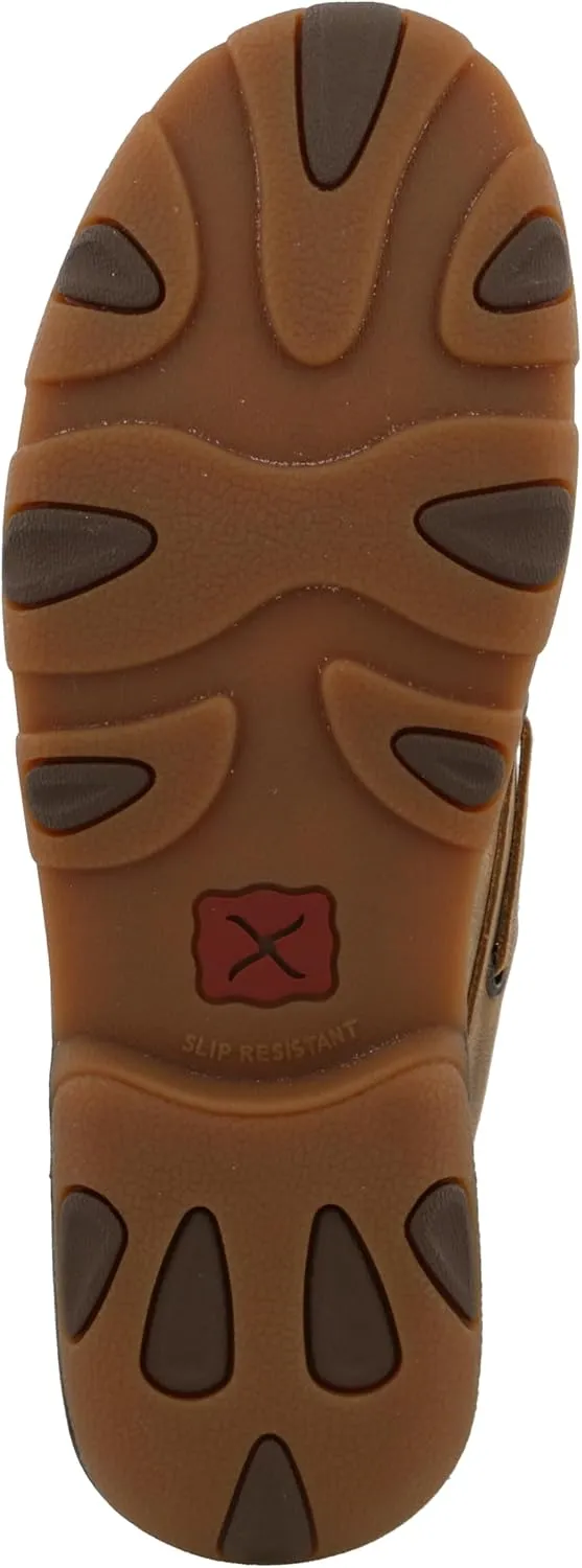 Twisted X Women's Boat Shoe Driving Moc, Moc Toe