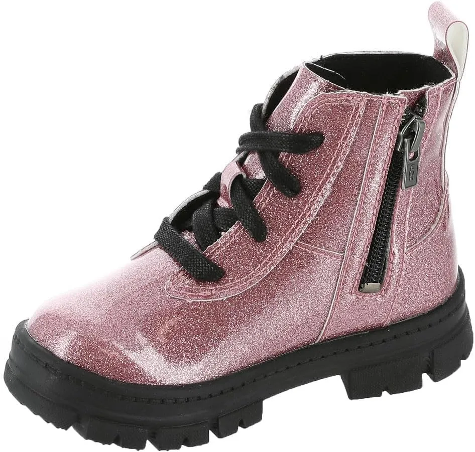 UGG Kids' Ashton Lace Up Glitter Boot