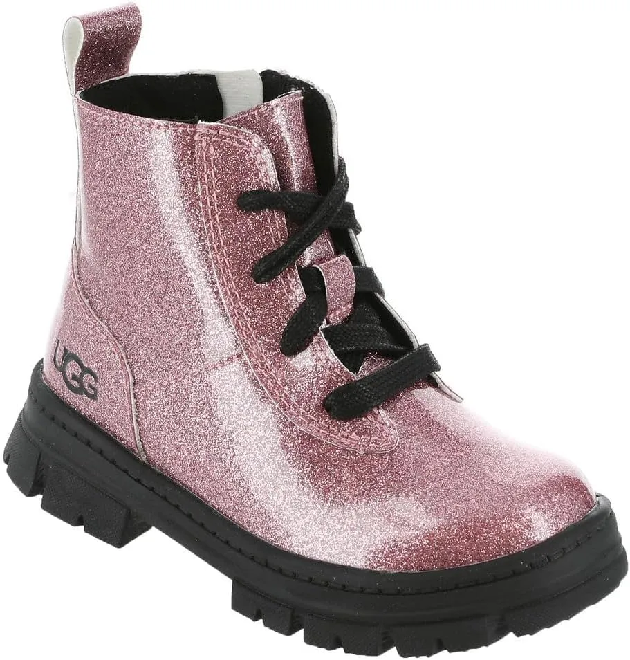 UGG Kids' Ashton Lace Up Glitter Boot