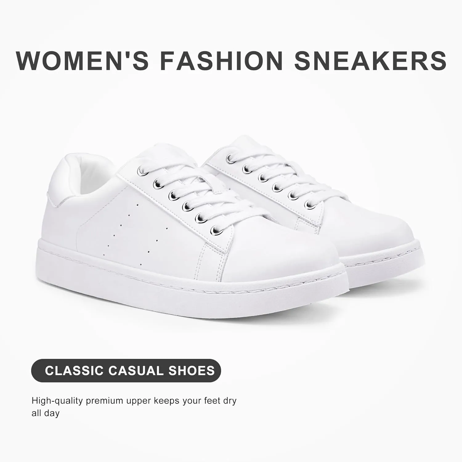 Vepose Women's Fashion Sneakers Casual Shoes Comfortable Dress Sneaker 2.0