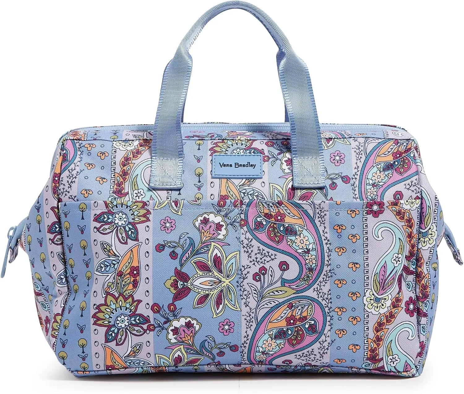 Vera Bradley Recycled Lighten Up Reactive Bag Organizer, Provence Paisley Stripes