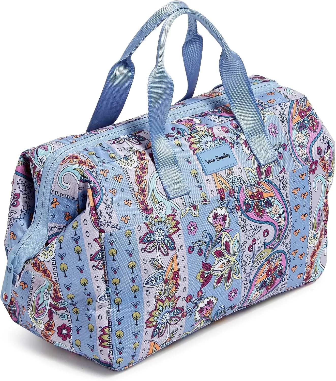 Vera Bradley Recycled Lighten Up Reactive Bag Organizer, Provence Paisley Stripes
