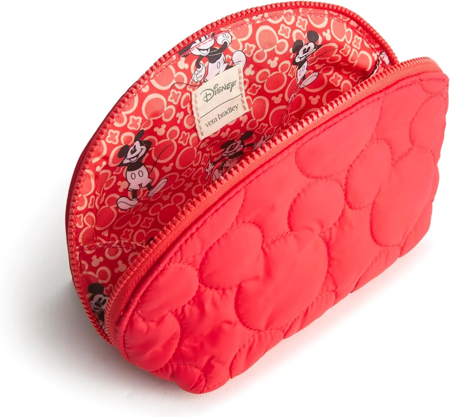 Vera Bradley Women's Disney Featherweight Mini Dome Cosmetic Makeup Bag