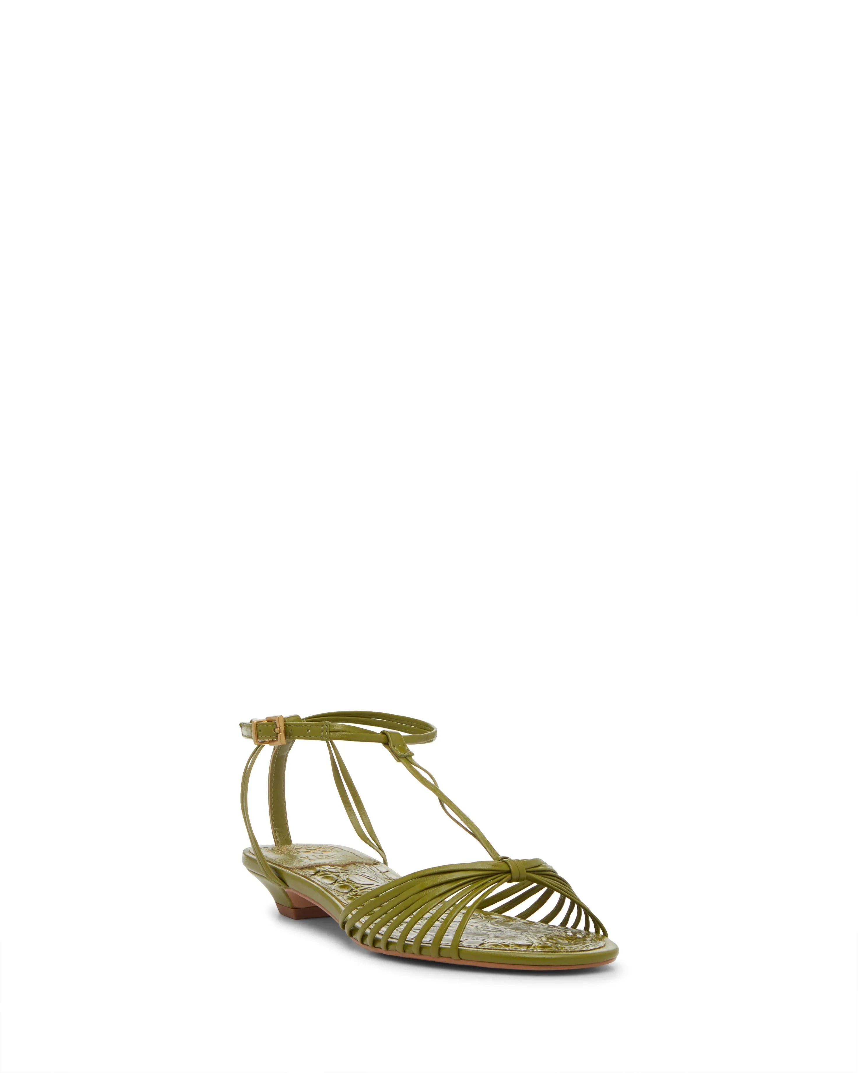 Vince Camuto Women's Maura Lizard Green/Eco Sheep M