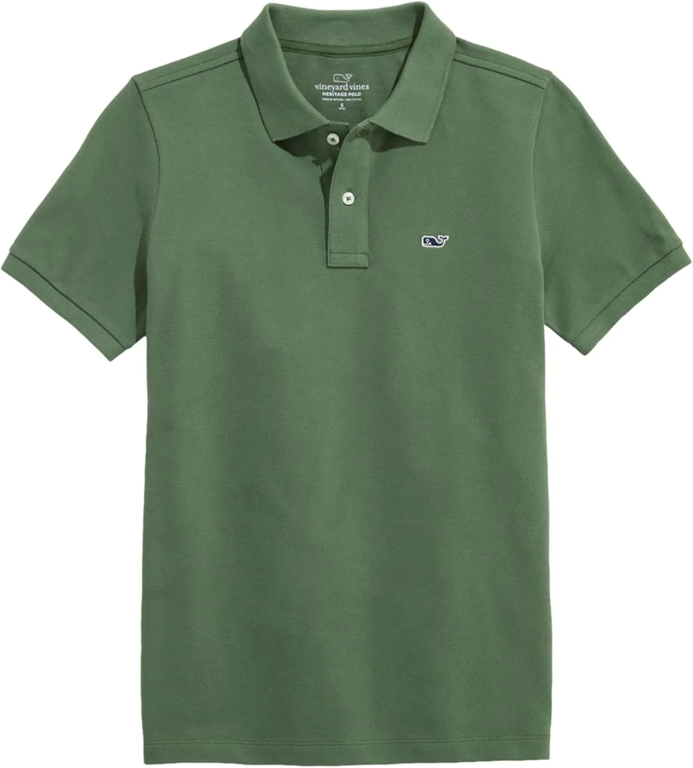 vineyard vines Boys' Heritage Pique Polo
