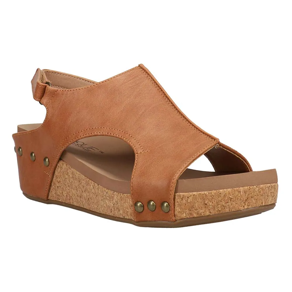 Volta II Studded Slingback Wedge Sandals