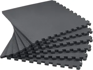 We Sell Mats 3/4 Inch Thick Multipurpose EVA Foam Floor Tiles, Interlocking Floor Mat for Indoor Gym and Home Use