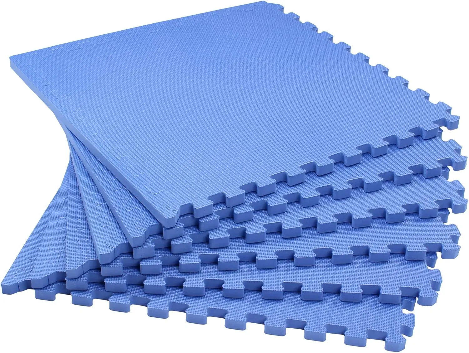 We Sell Mats 3/4 Inch Thick Multipurpose EVA Foam Floor Tiles, Interlocking Floor Mat for Indoor Gym and Home Use