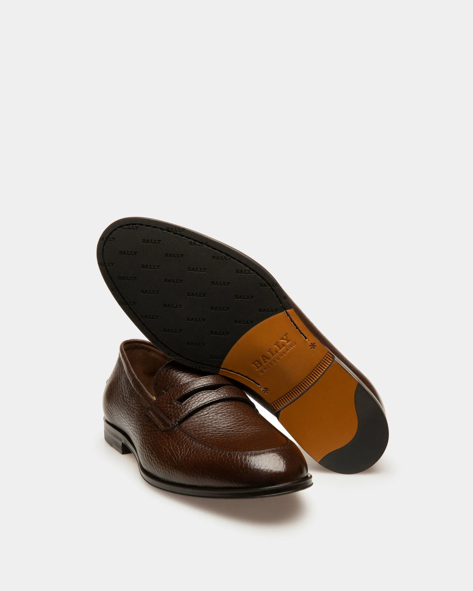 Webb Leather Loafers In Brown