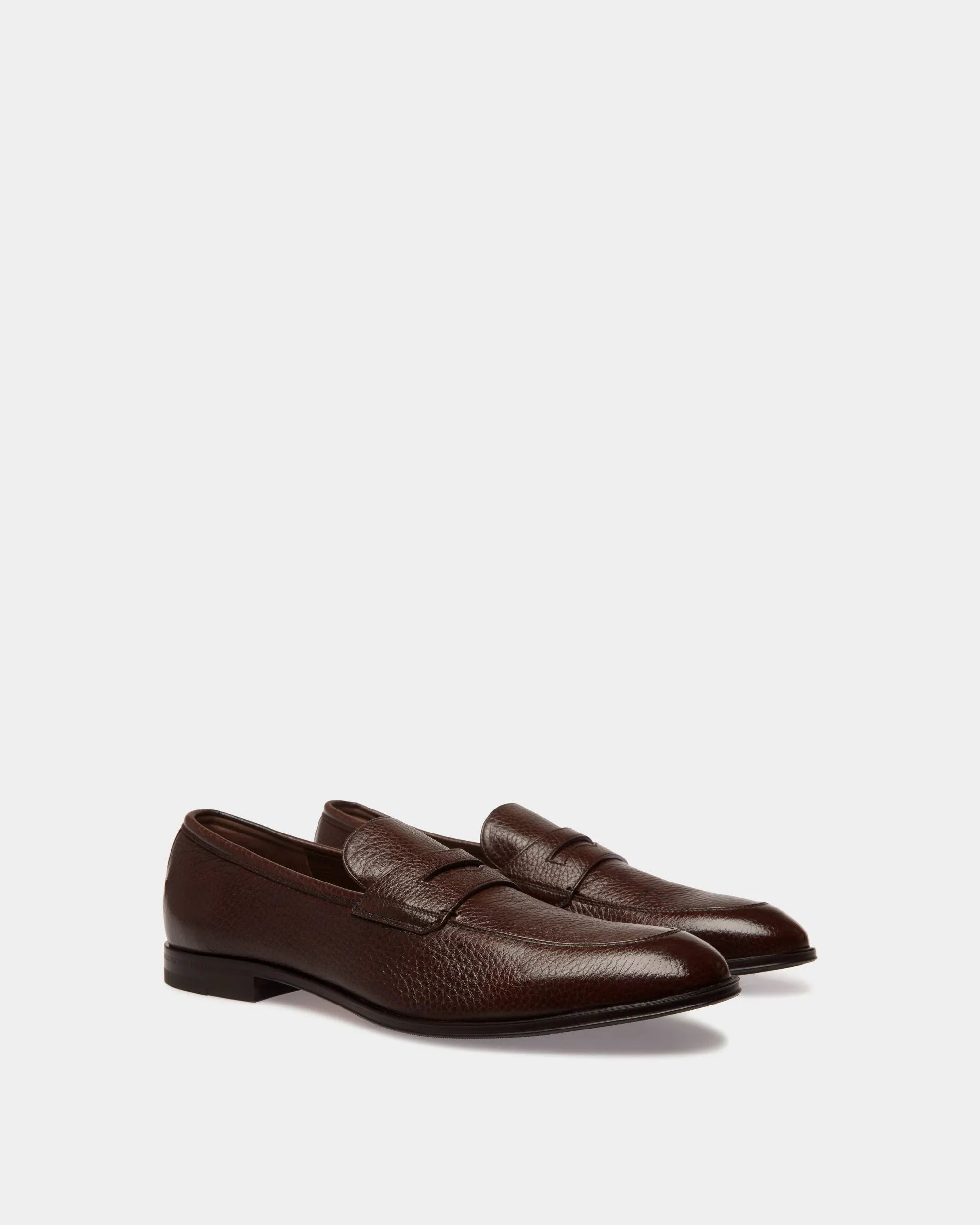 Webb Leather Loafers In Brown