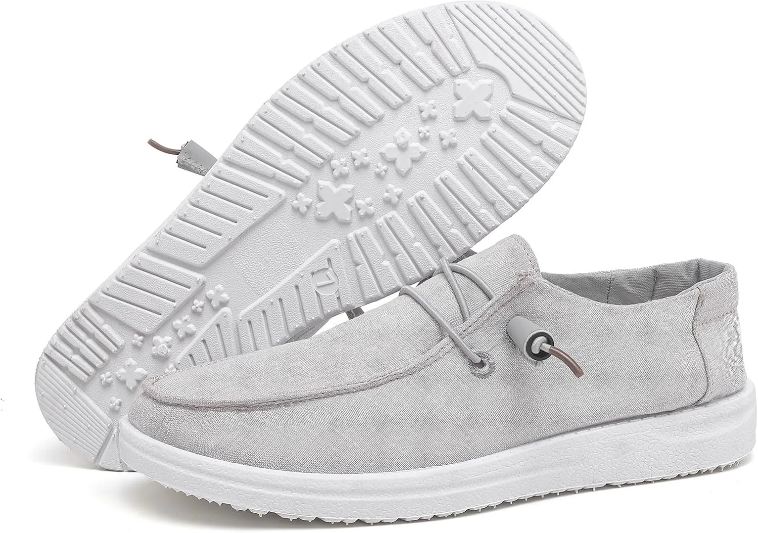 Womens Loafers Women Shoes Casual Slip-On Canvas Shoes Breathable Lightweight Boat Shoes for Women