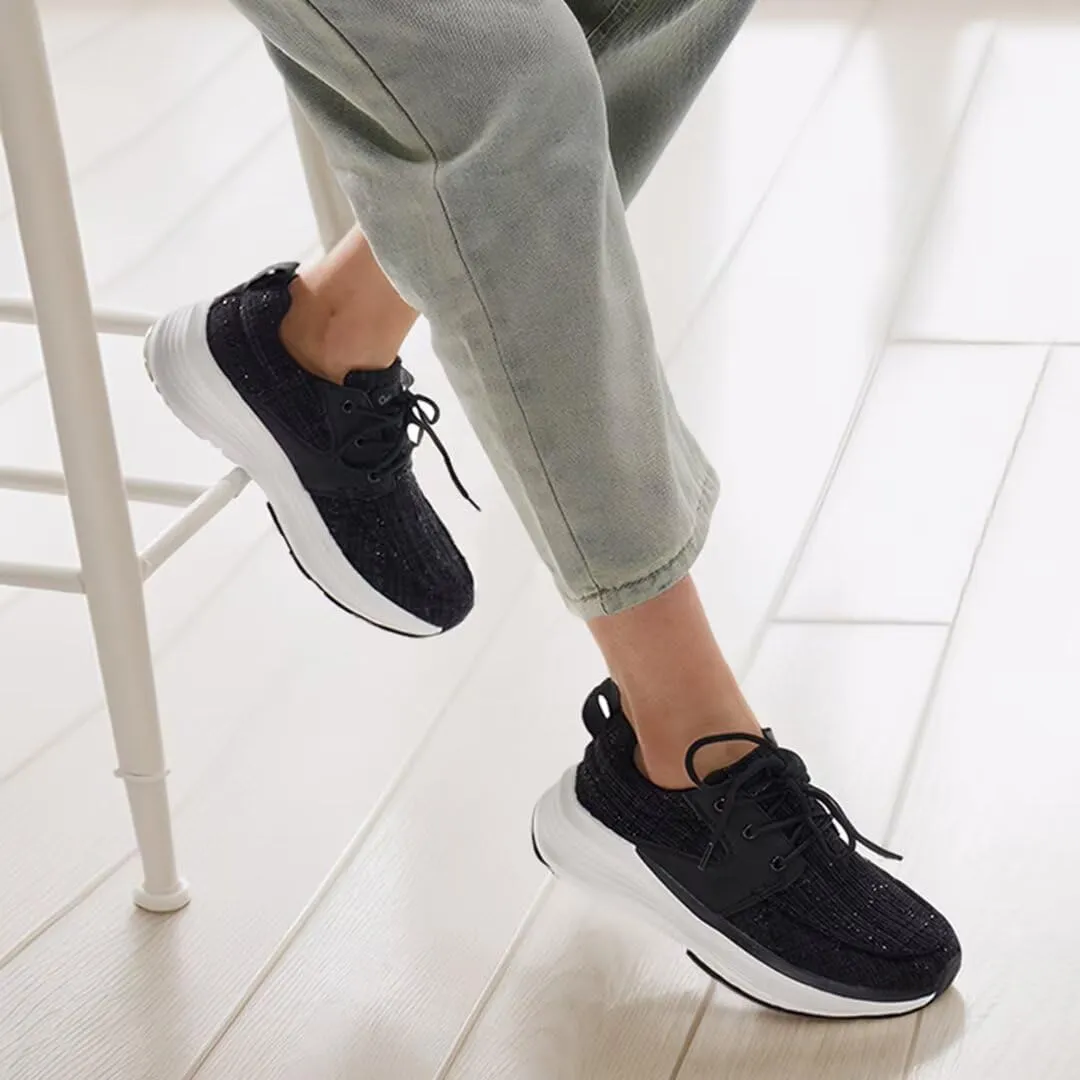 Women's Orthopedic Fashion Sneakers for Plantar Fasciitis: Flat Feet Supportive Cushioned Walking Shoes with Arch Support, Orthotic Soft Casual Sneakers for Ankle and Foot Pain Relief