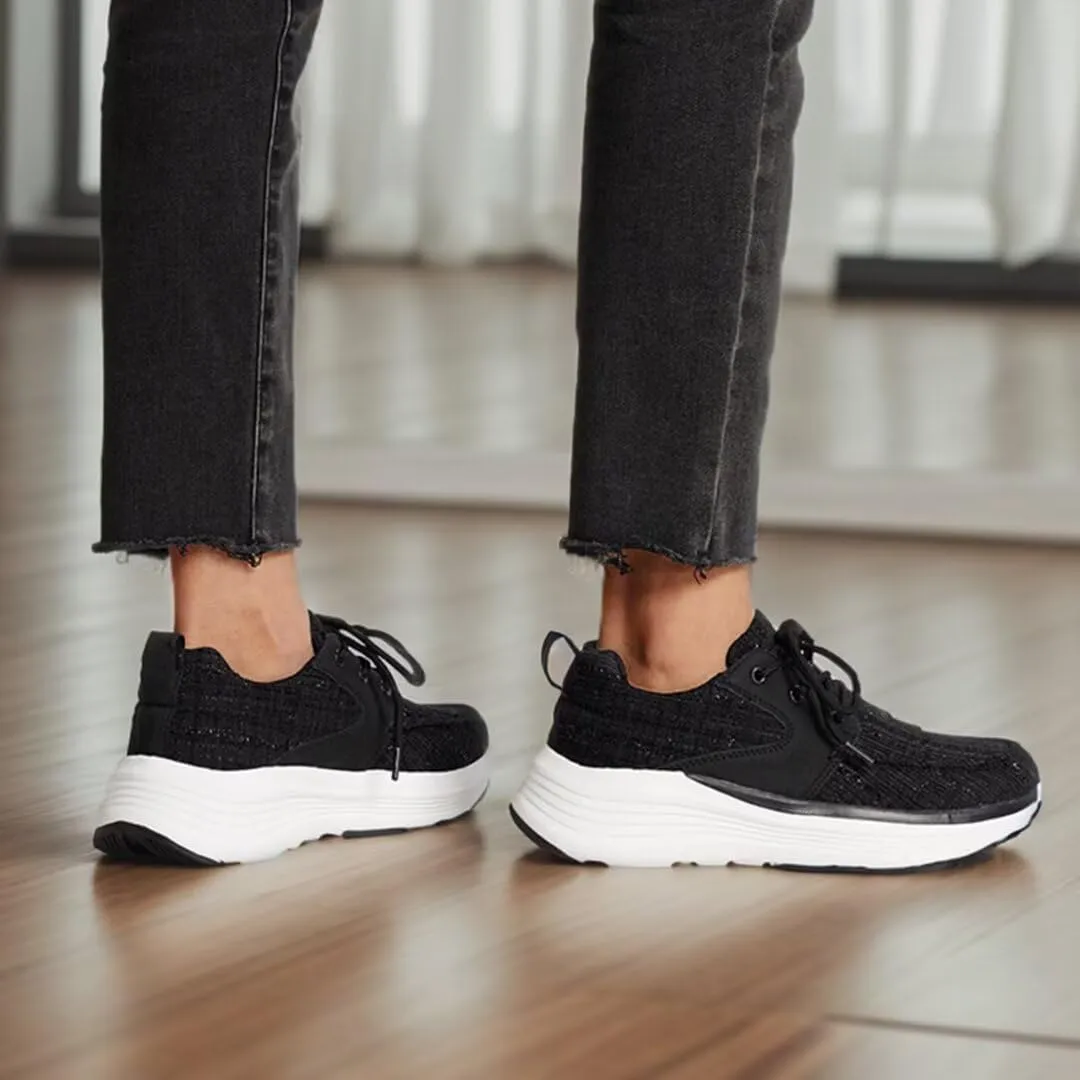 Women's Orthopedic Fashion Sneakers for Plantar Fasciitis: Flat Feet Supportive Cushioned Walking Shoes with Arch Support, Orthotic Soft Casual Sneakers for Ankle and Foot Pain Relief