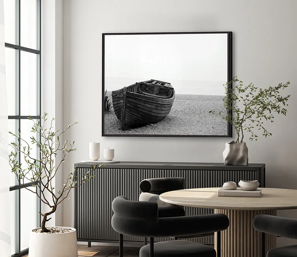 Wooden Boat (Canvas)