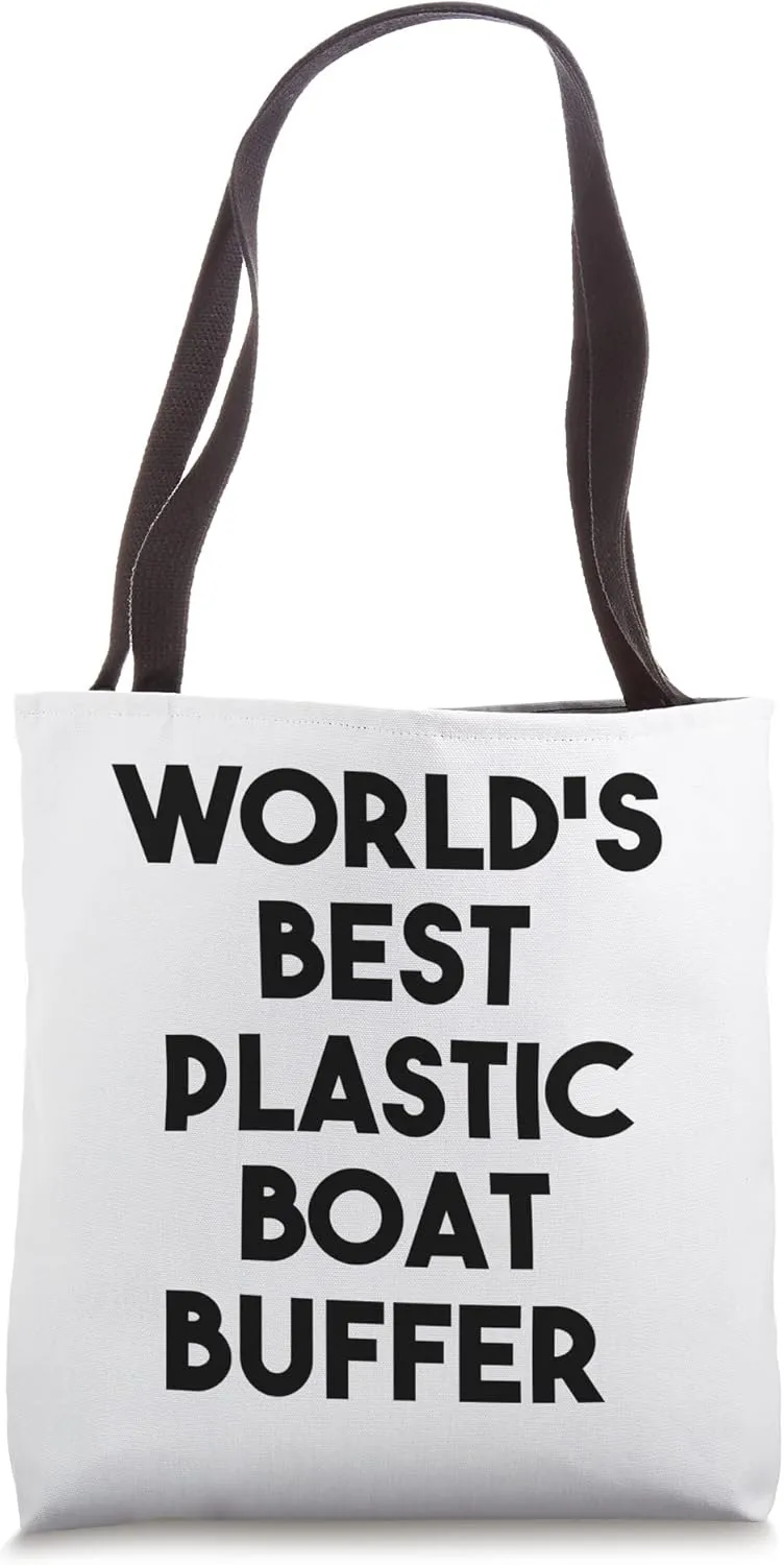 World's Best Plastic Boat Buffer Tote Bag
